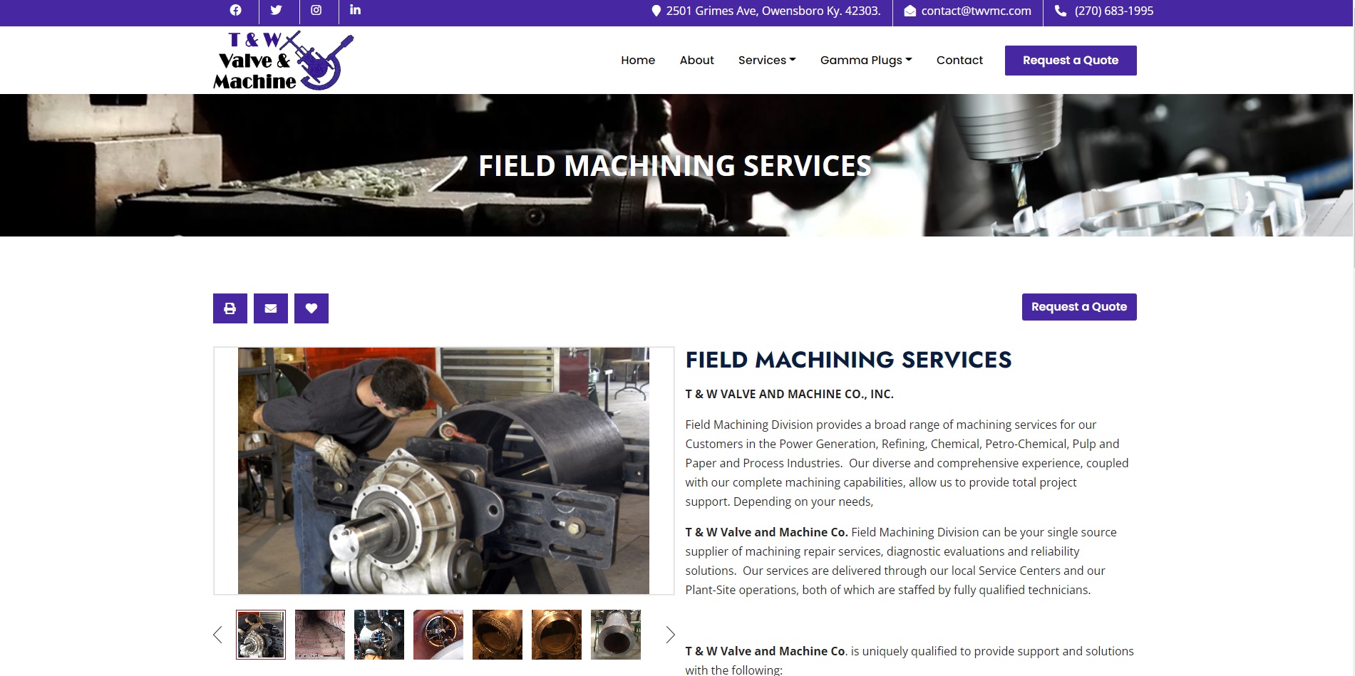 industrial website catalog