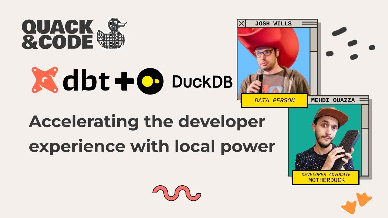 DuckDB + dbt: Faster Data Pipelines with Local Development | MotherDuck