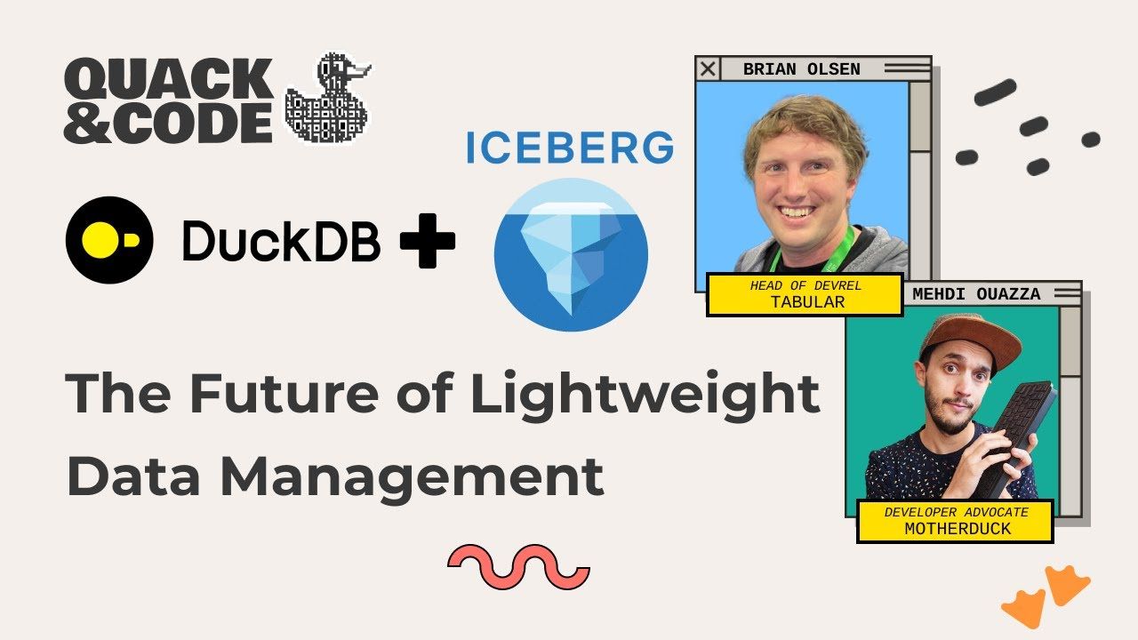 DuckDB & Iceberg : The Future of Lightweight Data Management | MotherDuck