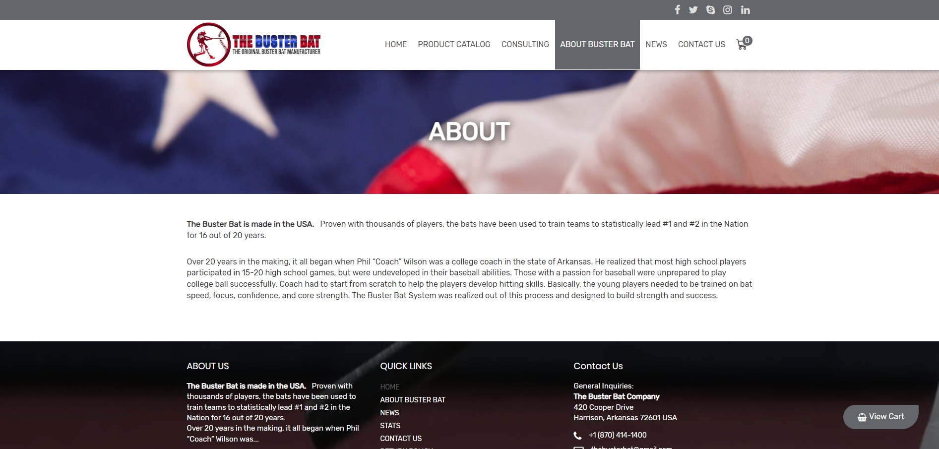 Website design for e-commerce