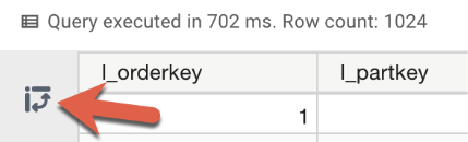 query results